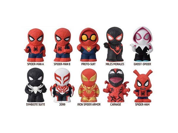 Spider-Man: Soft Vinyl Puppet Mascot: 1Box (10pcs)