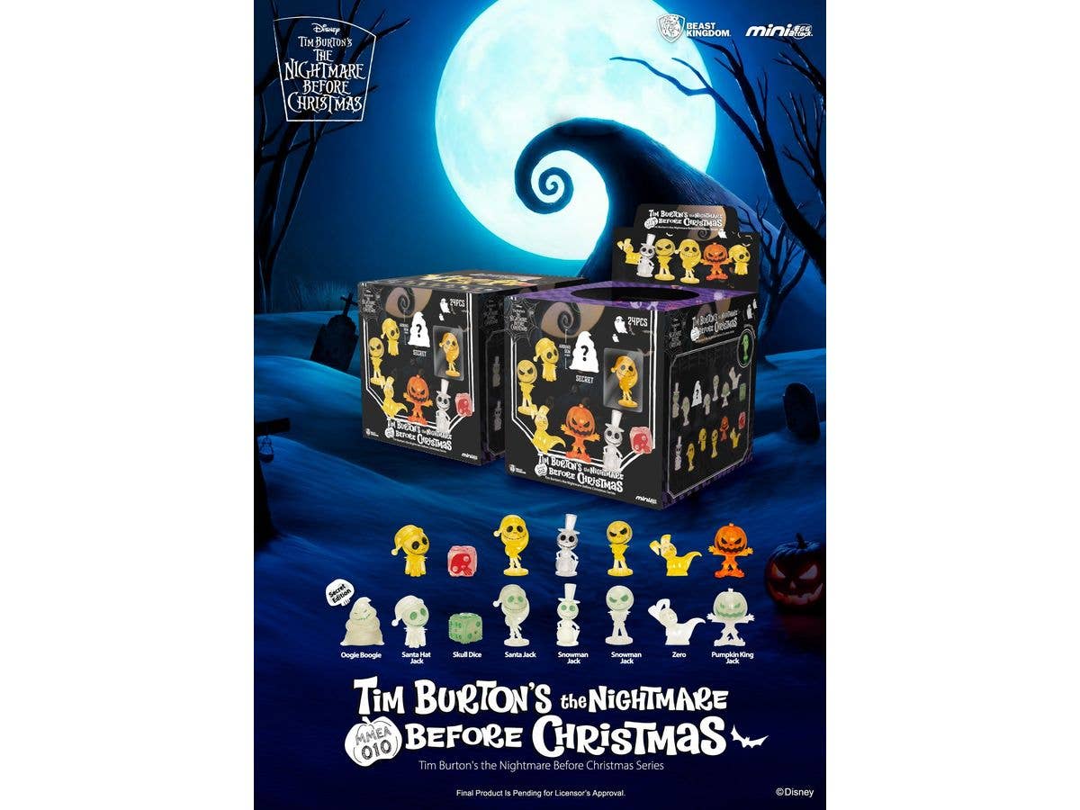 MMEA-010 Tim Burton's the Nightmare Before Christmas Blind Bag Set 1Box 12pcs