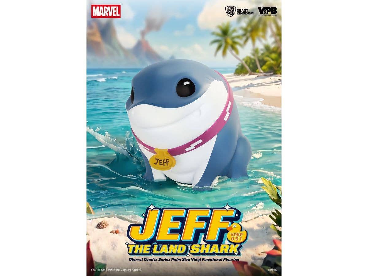VPBP-051 Marvel Comics Series Palm Size Vinyl Functional Figurine: Jeff the Land Shark