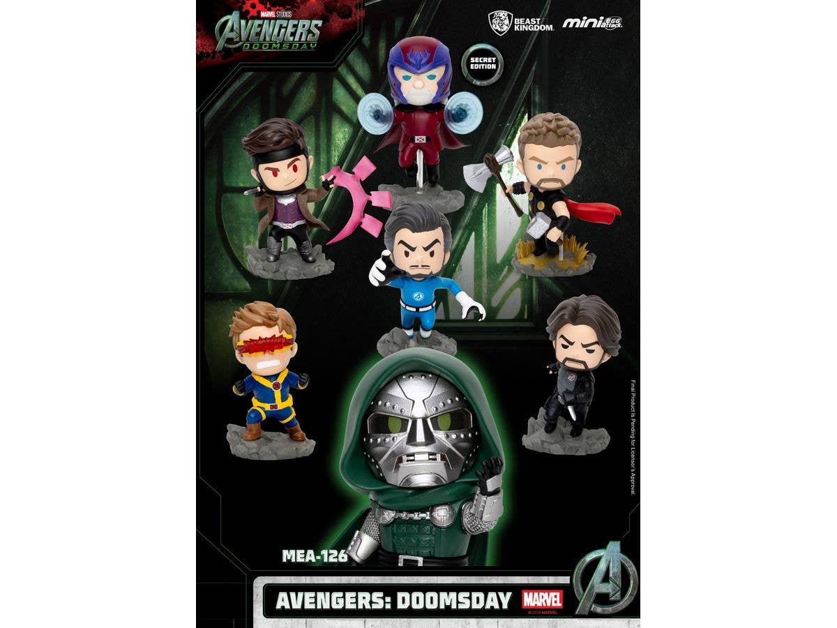 MEA-126 Avengers: Doomsday Blind Box Set 1Box 6pcs