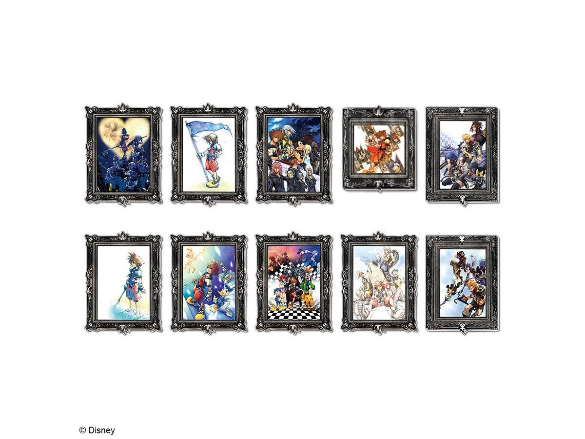 Kingdom Hearts: Acrylic Magnet Gallery Vol.1: 1Box (10pcs) (Reissue)