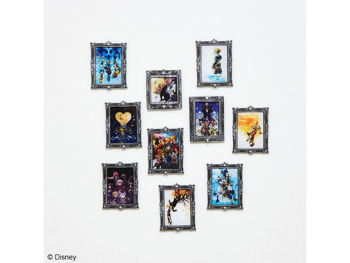 Kingdom Hearts: Acrylic Magnet Gallery Vol.2: 1Box (10pcs) (Reissue)