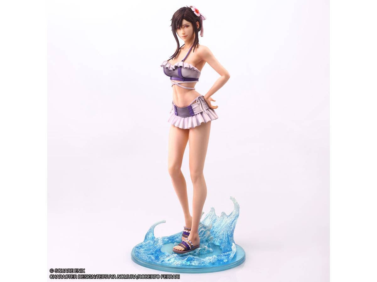 Final Fantasy VII Rebirth Static Arts Tifa Lockhart -Swimsuit Ver.-