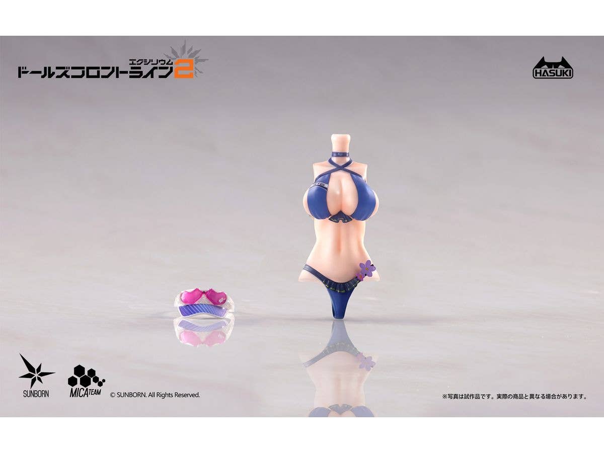 PJ-02 Klukai Cerulean Breaker Ver. Option Swimsuit Set B Option Part