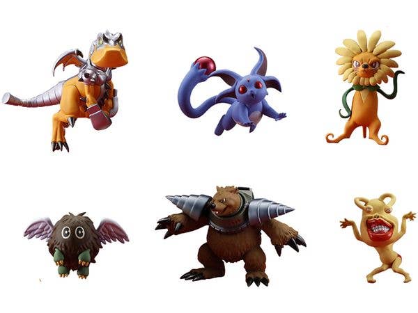 Yu-Gi-Oh Series 3D Monster Collection Vol.1: 1Box (6pcs) (Reissue)