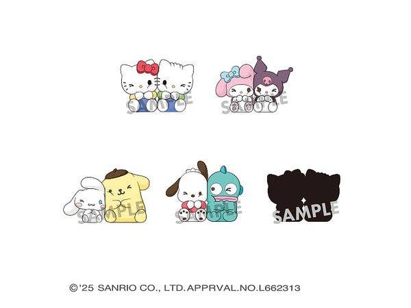 Pita Cute Sanrio Characters: 1Box (4pcs)