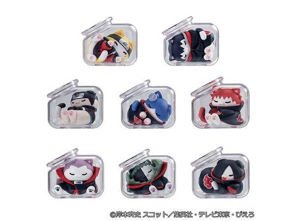 MEGA CAT PROJECT Naruto Shippuden Goodnight Nyaruto! Gather Round Akatsuki Arc Vol.1 1Box 8pcs