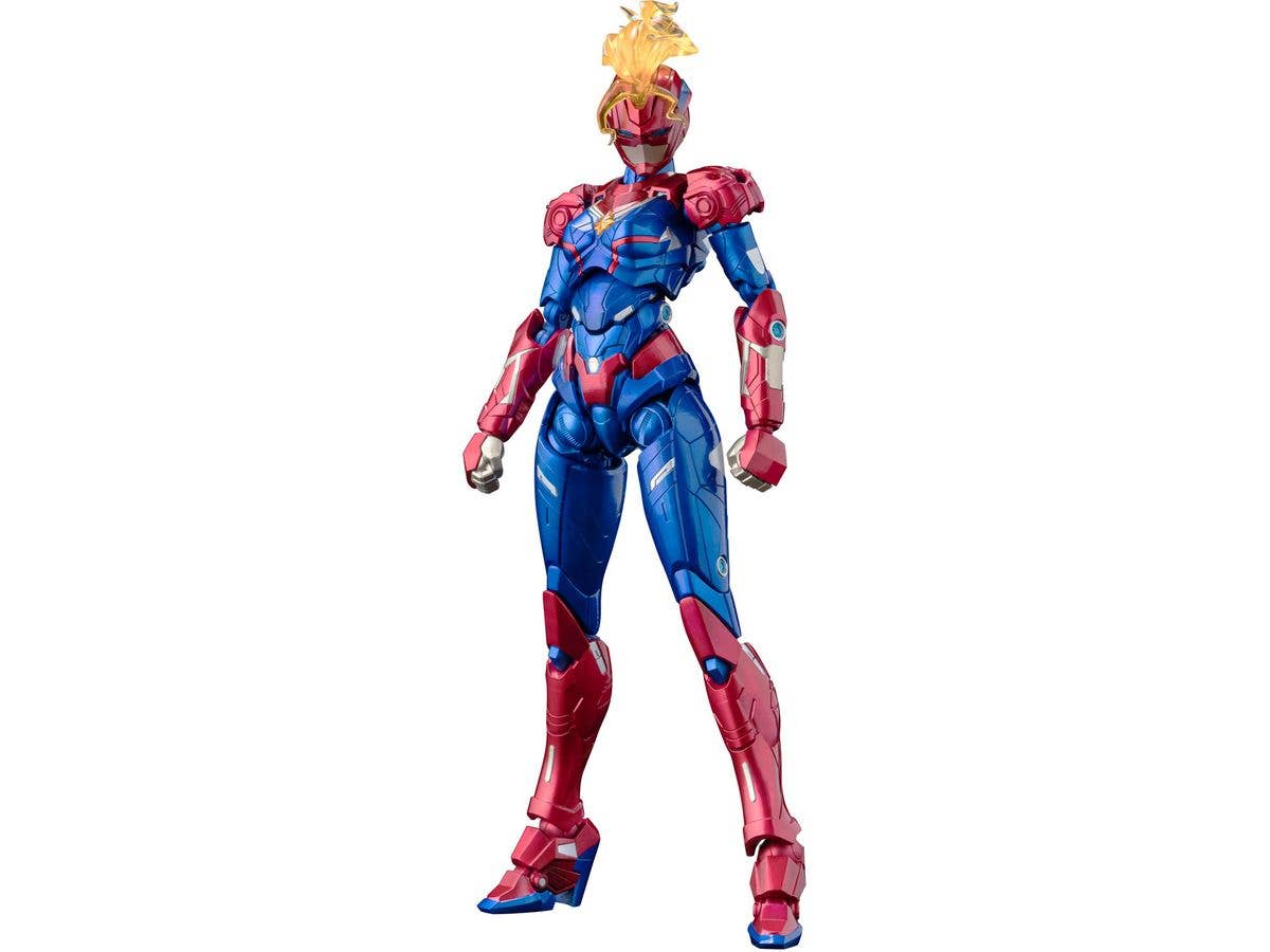 Fighting Armor Captain Marvel